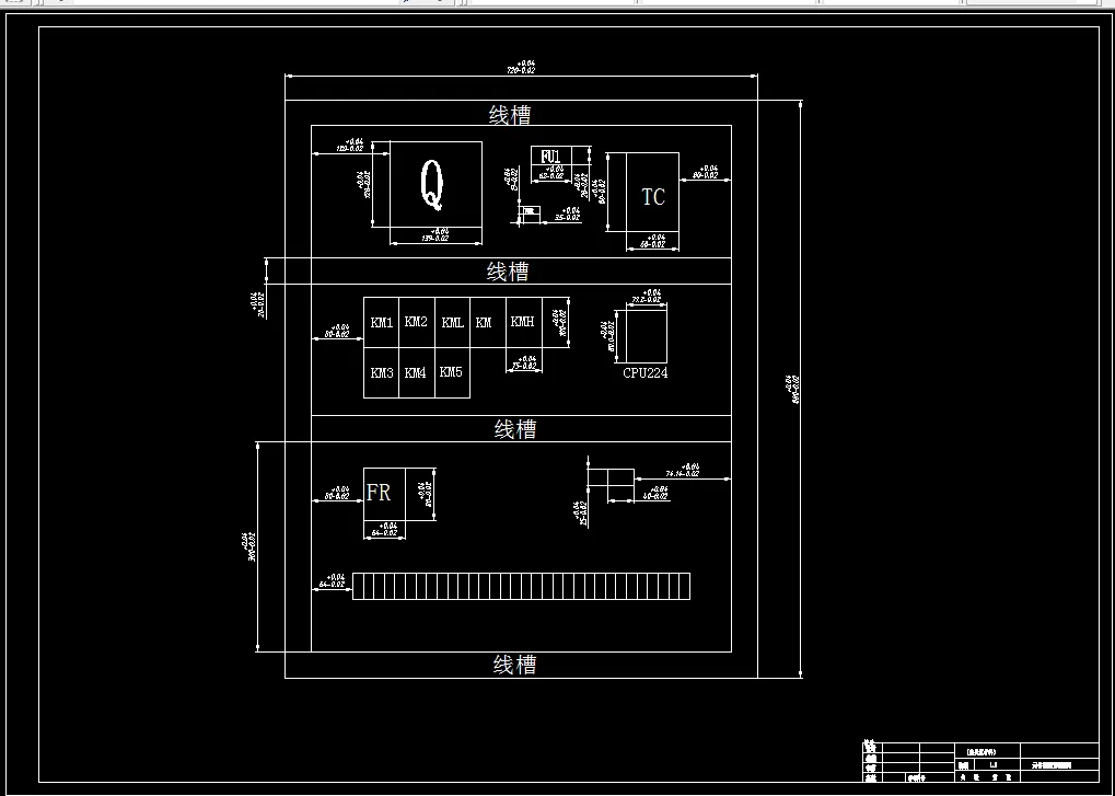 A1元件位置安装图