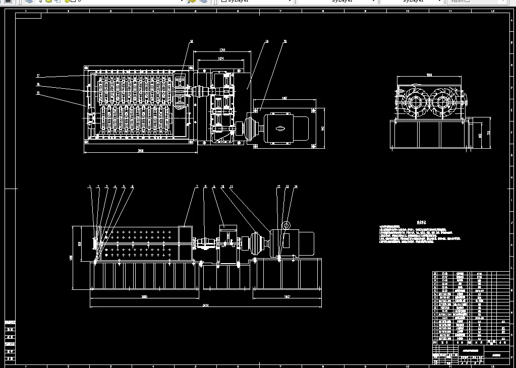 N592-MMD625双齿辊破碎机设计