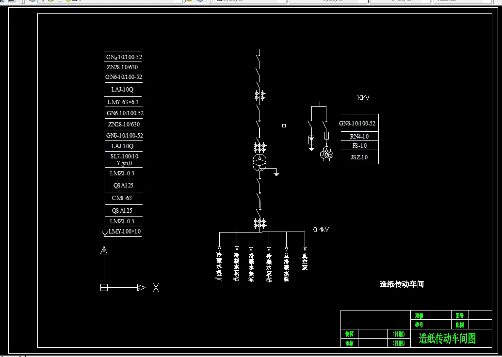 A3-造纸传动车间图
