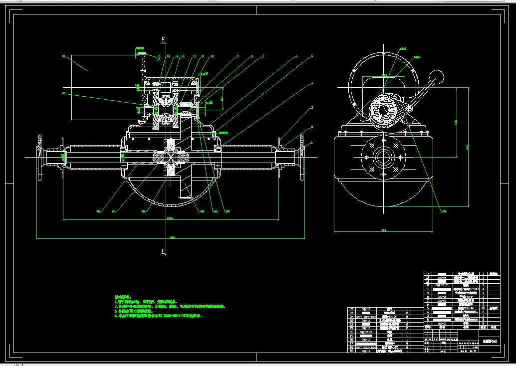 N626-纯电动商用车电驱桥设计