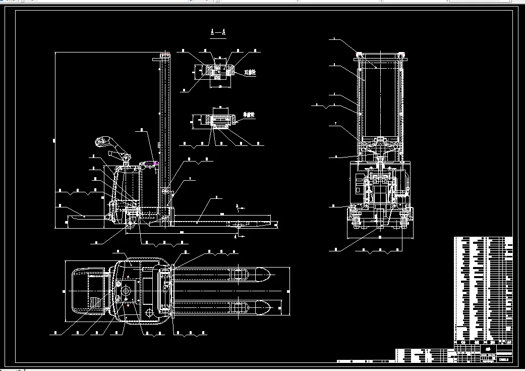 N631-全电动堆高车液压系统设计