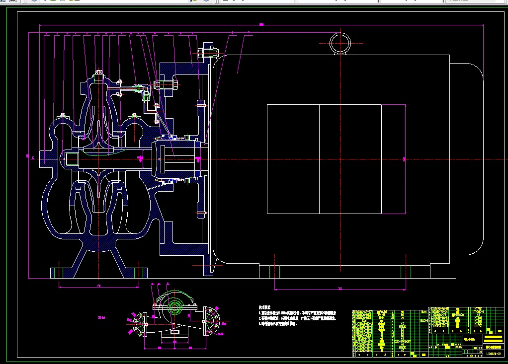 N422-双吸离心油泵的结构及其机械密封设计