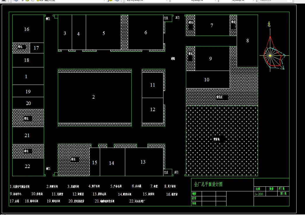 N968-年产1000m3食品级液体糖化酶工厂设计