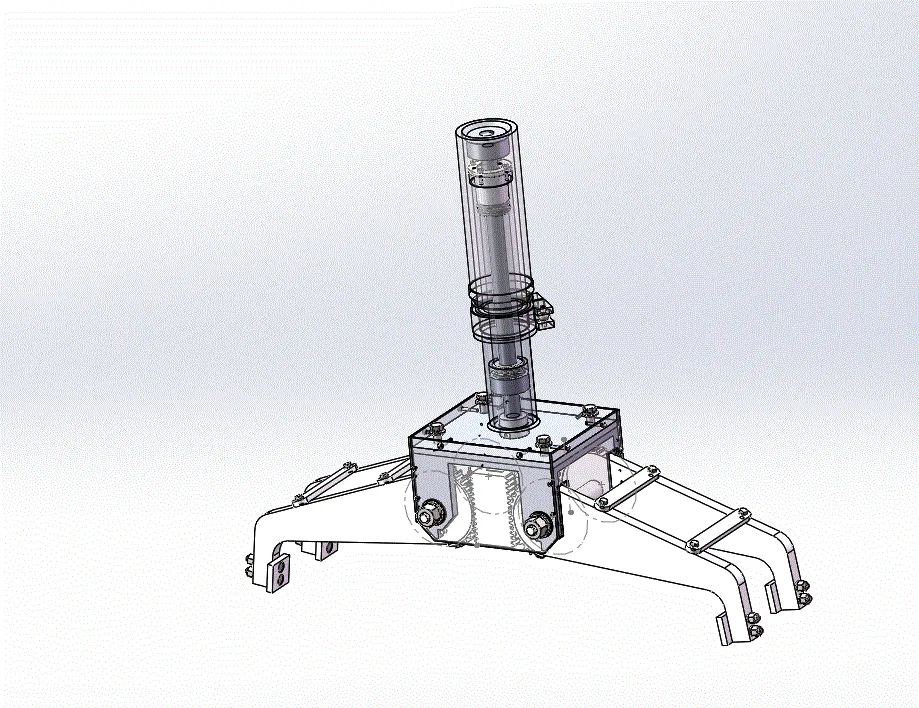 JJ3563-印刷业直角坐标型码垛机器人手臂及抓取部分设计【含SW三维图】