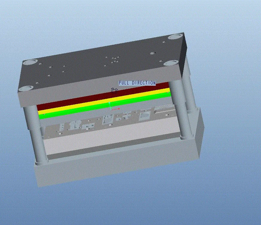 JJ3578-安装耳环冲压级进模具设计【含Proe三维图】