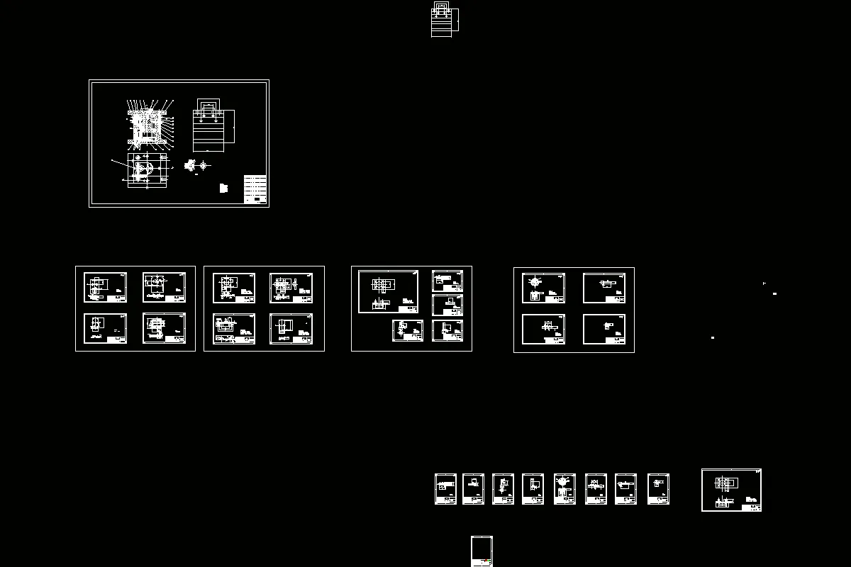 全部CAD图纸 18张