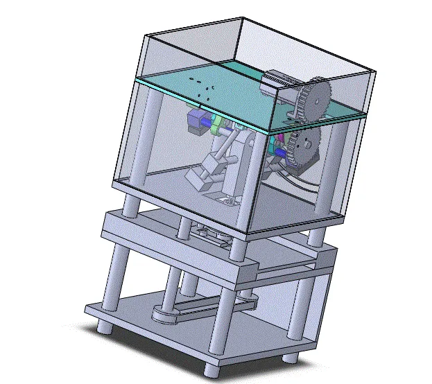 JJ3602-口腔咀嚼模拟机器人机械设计及仿真【含SW三维图】