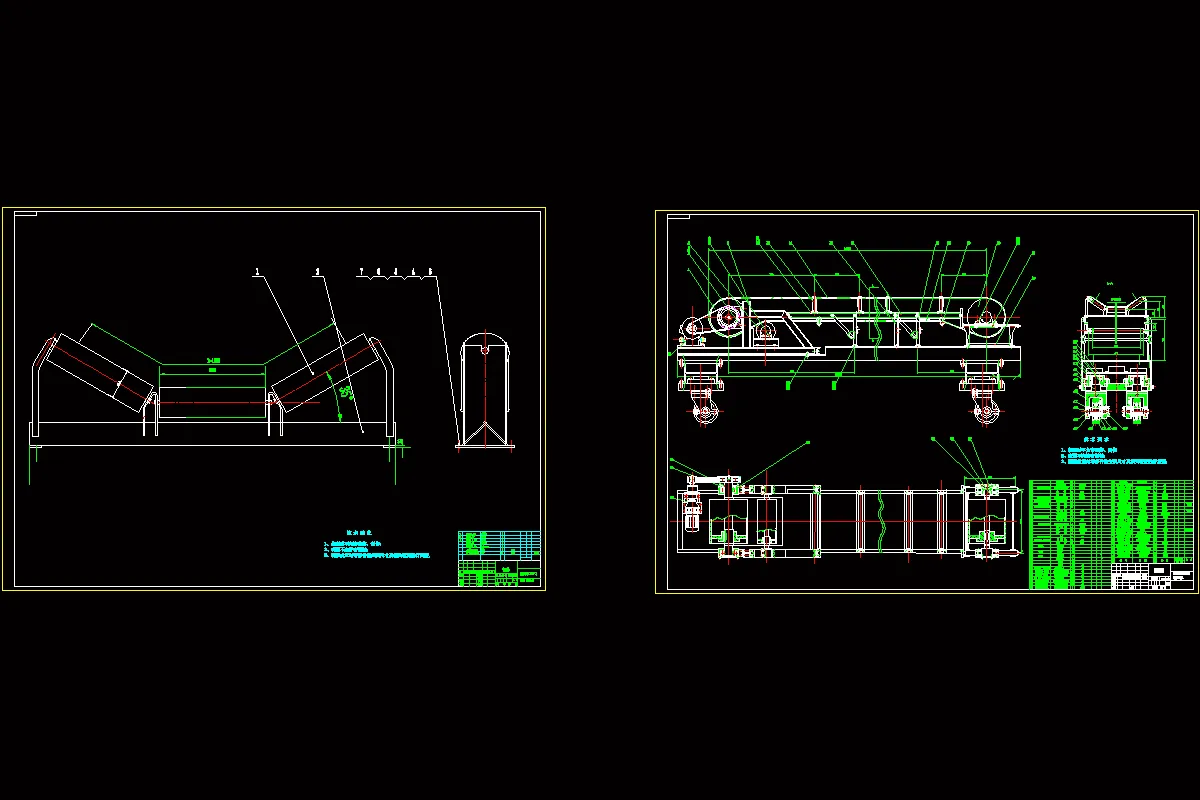 JJ3604-移动式带式输送机设计