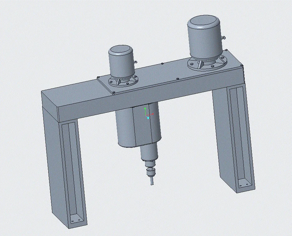 JJ3644-自制铣榫机主轴进给部分设计【含Proe三维图】