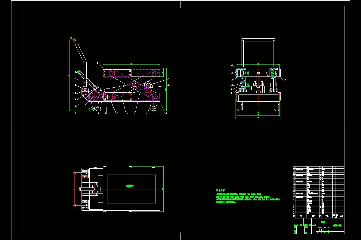 JJ3658-住宅小区侧位停车装置设计