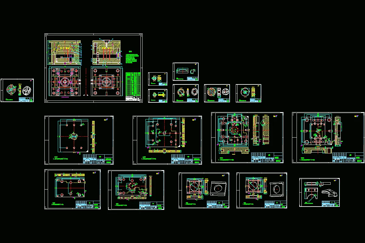 全部CAD图纸 17张