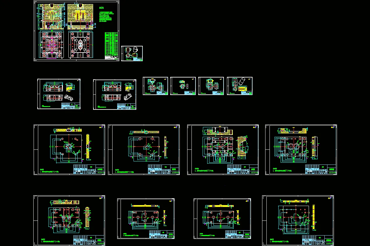 全部CAD图纸 16张