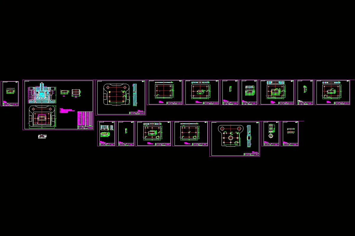 全部CAD图纸 17张