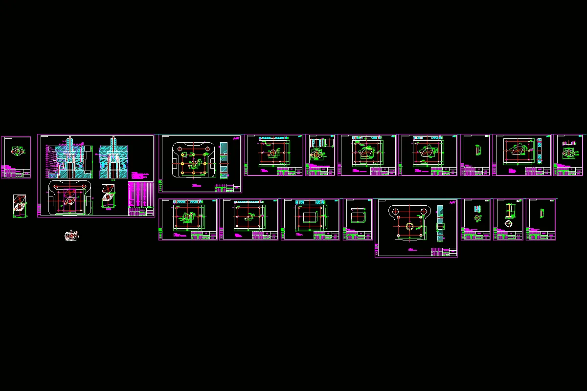全部CAD图纸 18张