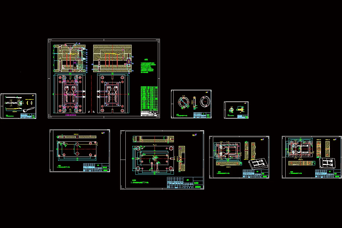 全部CAD图纸 8张