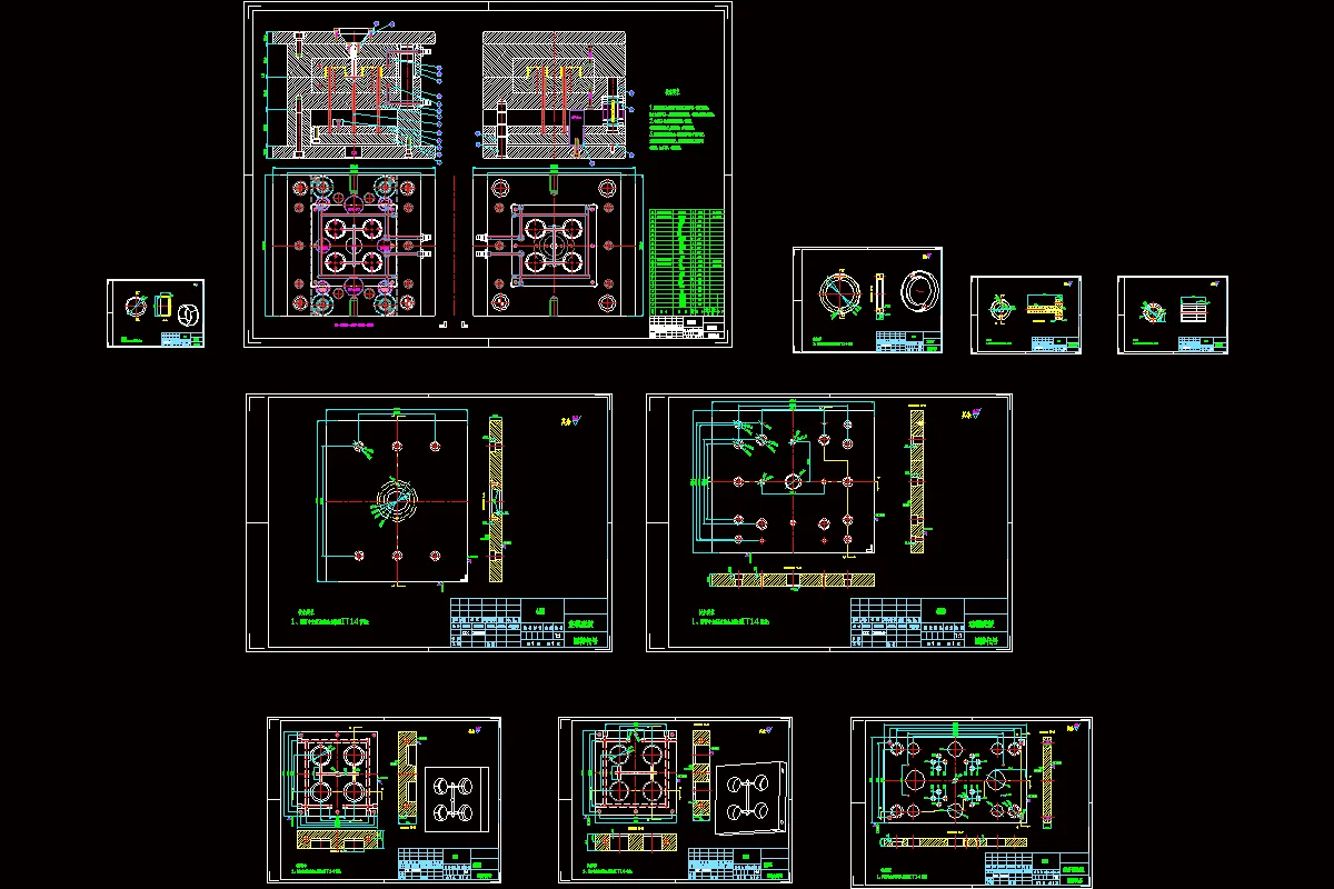 全部CAD图纸 10张