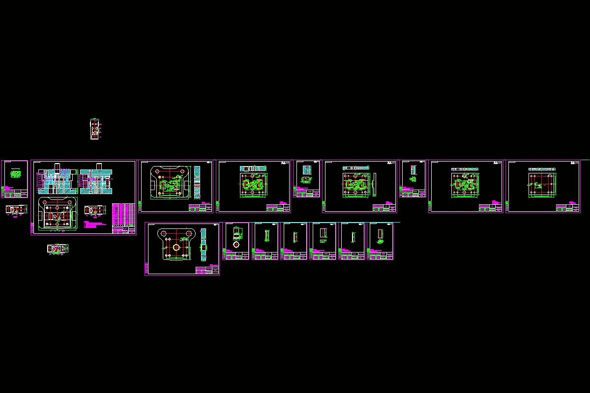 全部CAD图纸 16张