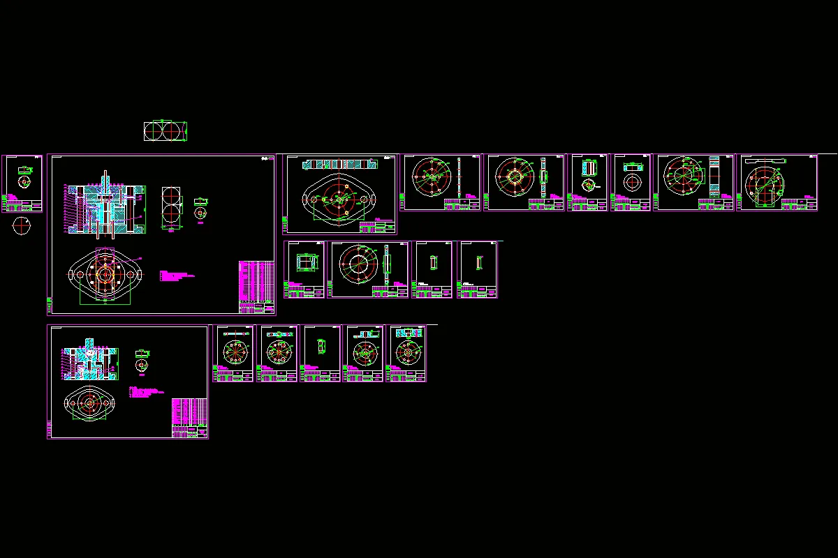 全部CAD图纸 19张