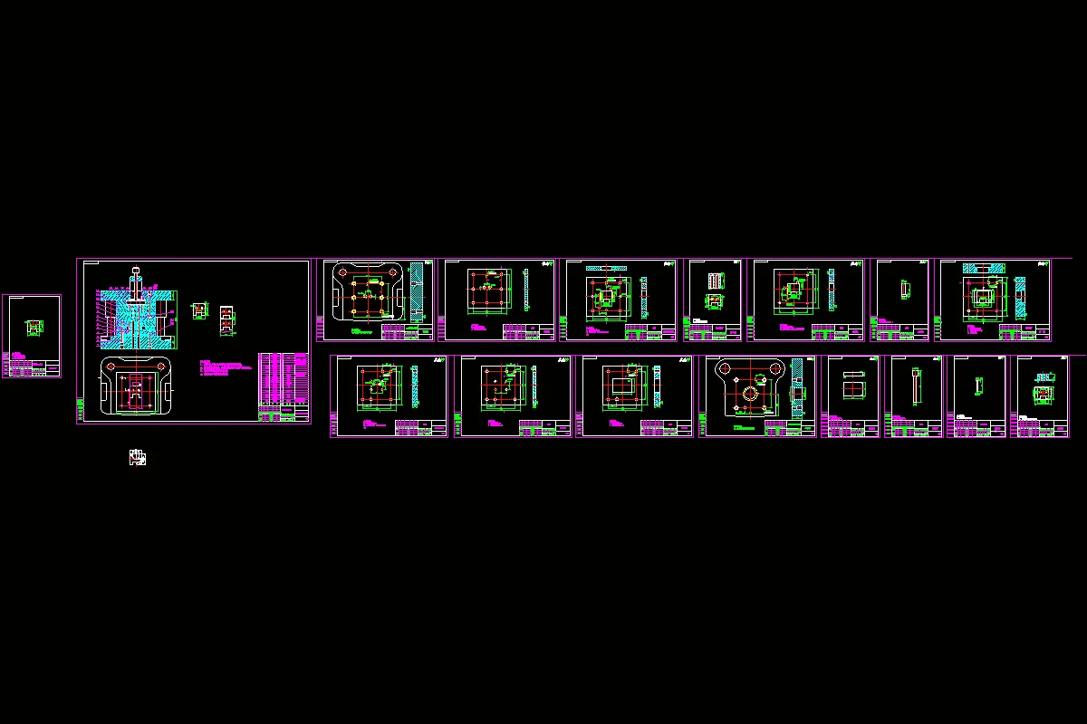 全部CAD图纸 17张