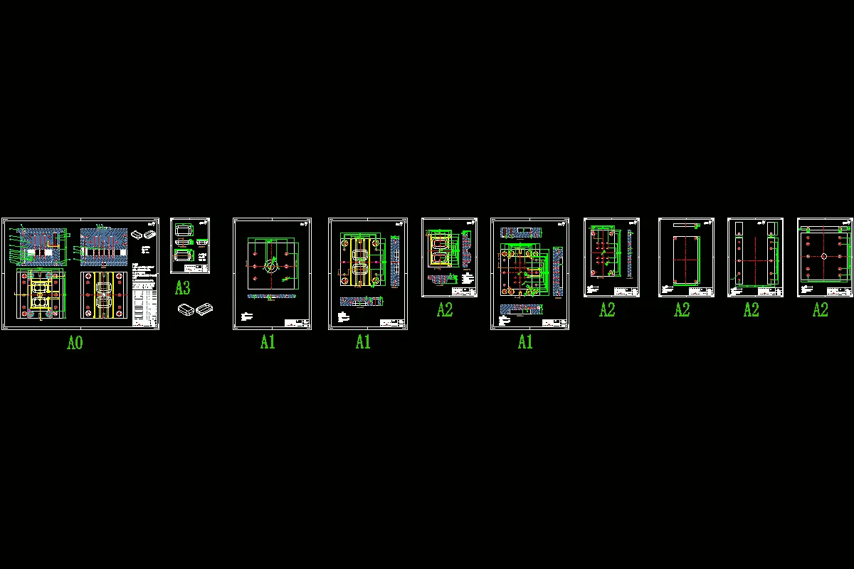 全部CAD图纸 10张
