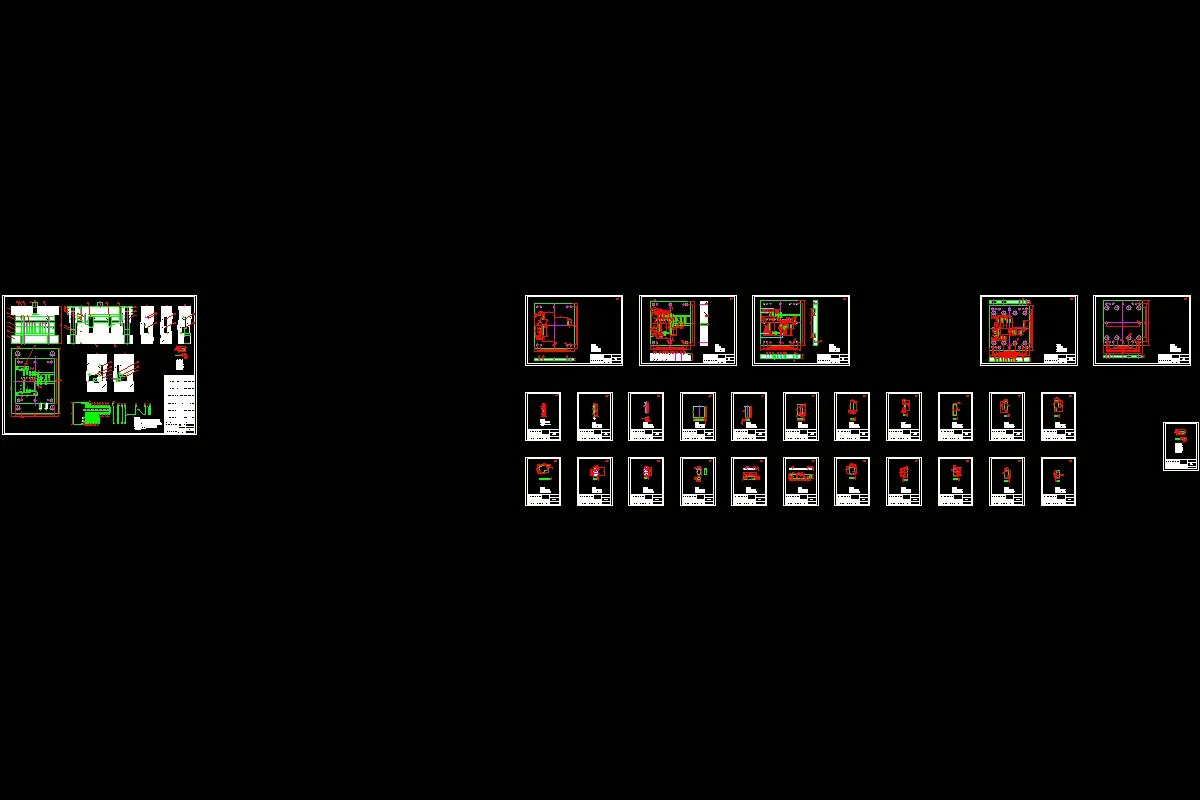 全部CAD图纸 29张