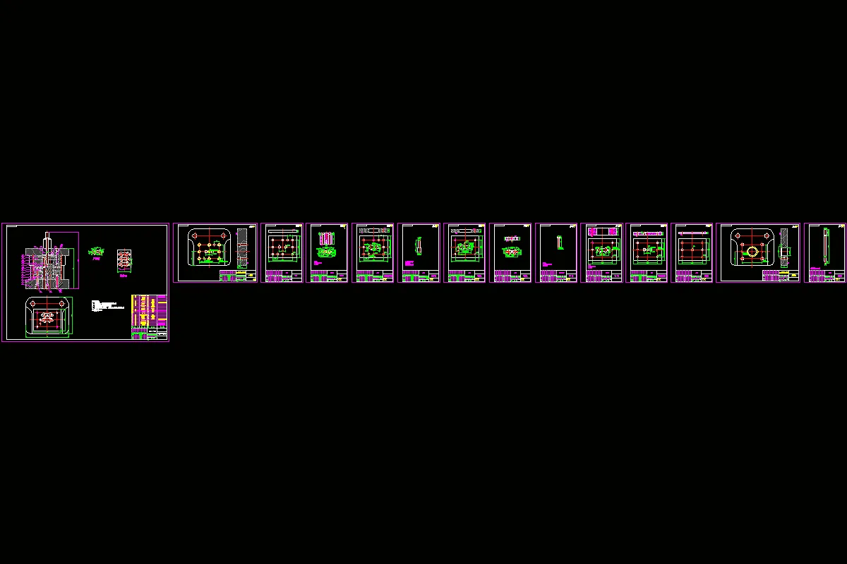全部CAD图纸 14张