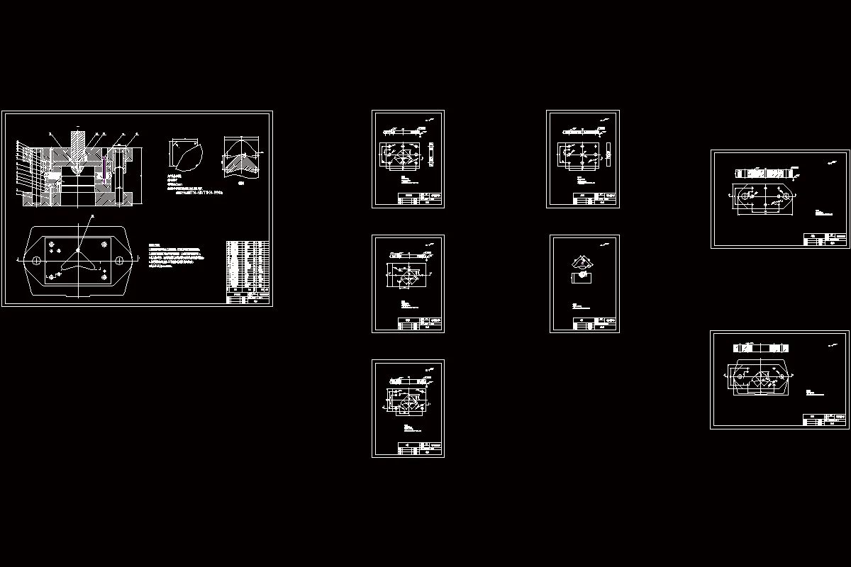 全部CAD图纸 8张