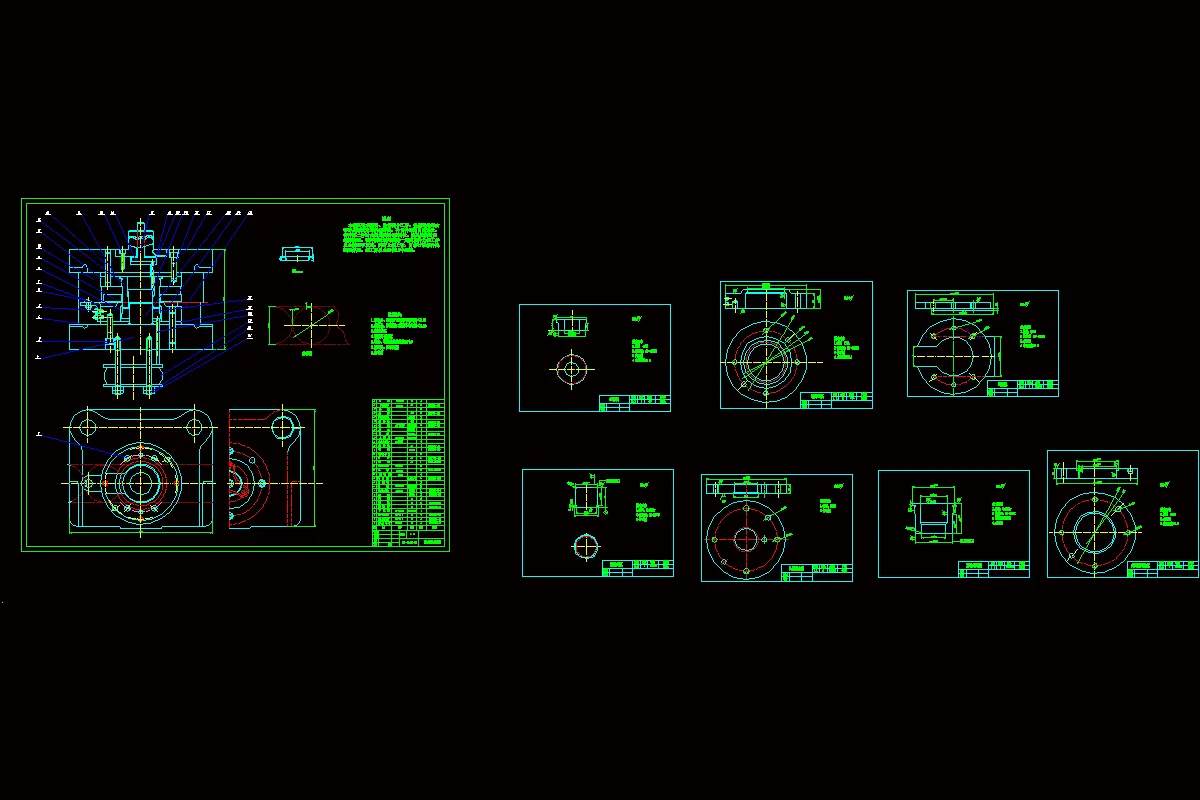全部CAD图纸 8张