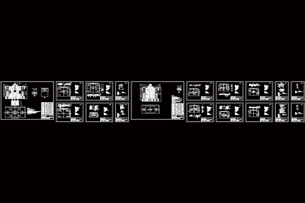 全部CAD图纸 18张
