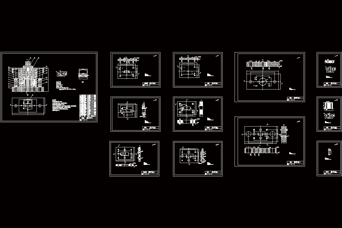 全部CAD图纸12张