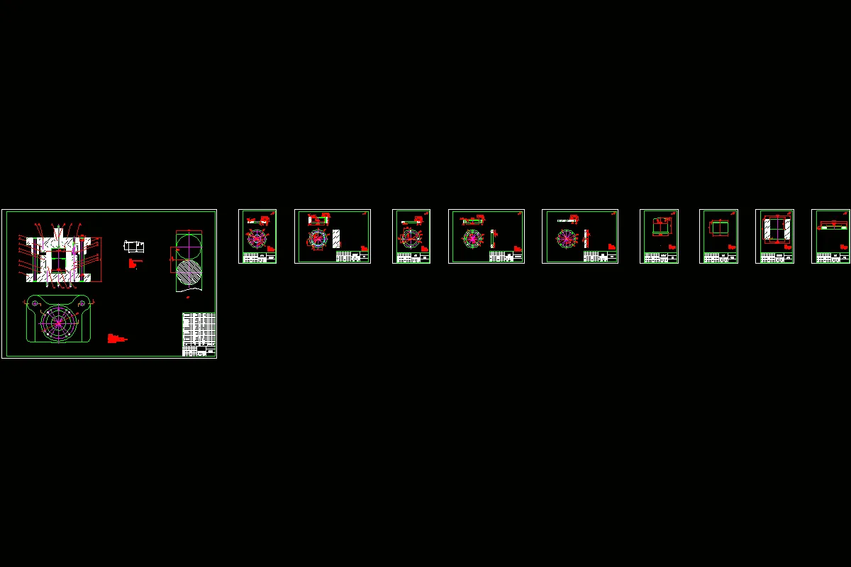 全部CAD图纸 10张