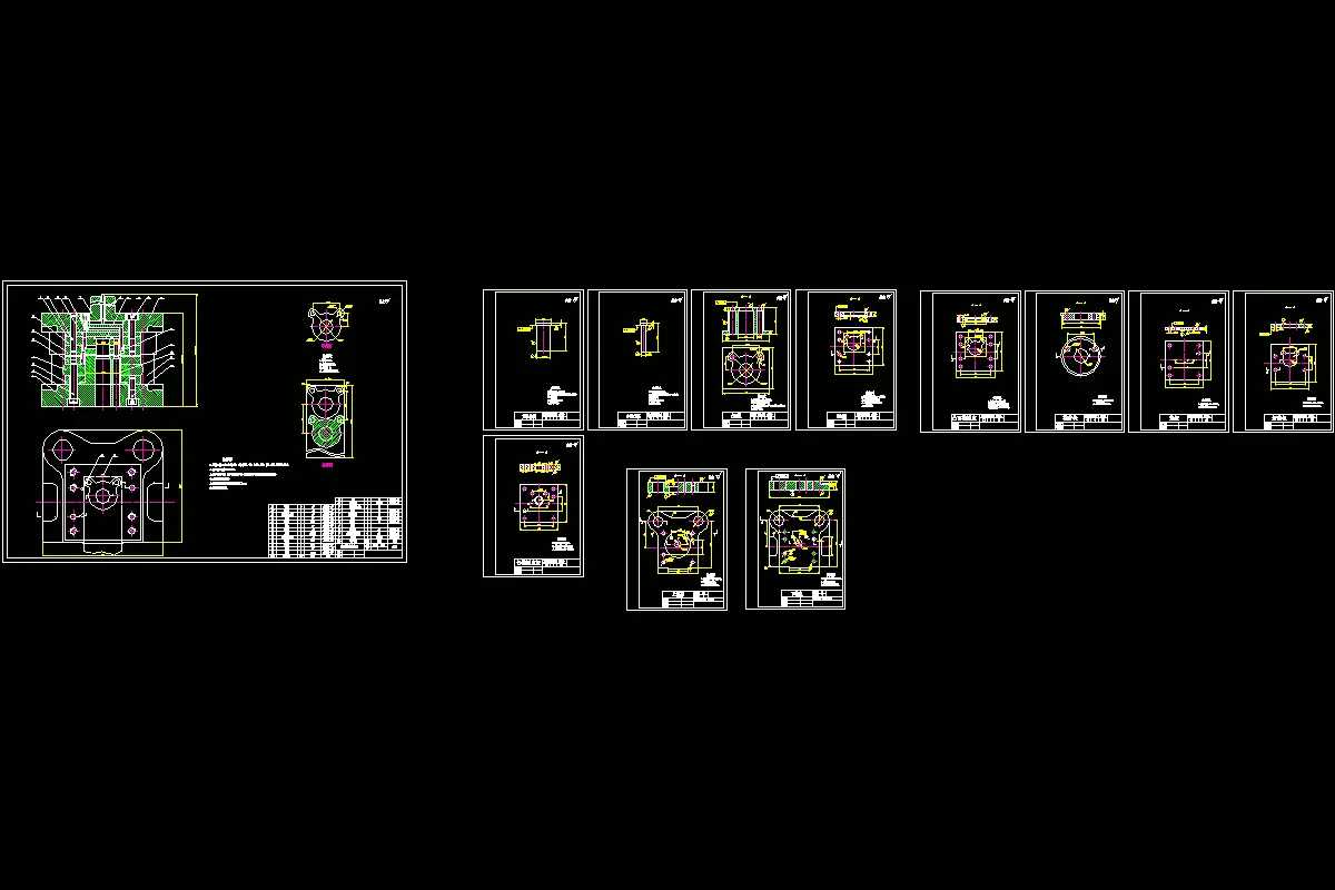 全部CAD图纸 12张
