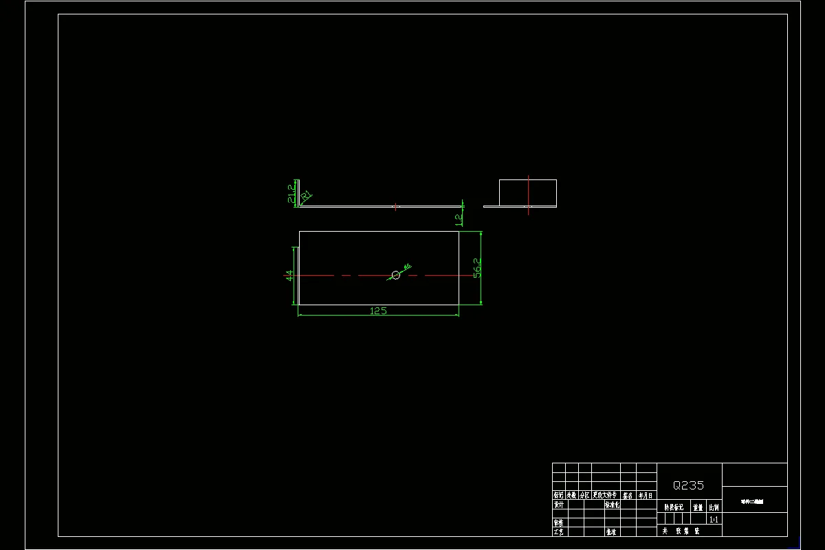 JJ4047-L型压条的冲压模具设计-2套模具
