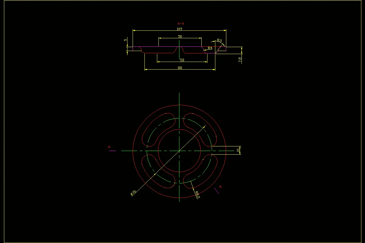 JJ4117-轴承盖的冲压工艺及模具设计