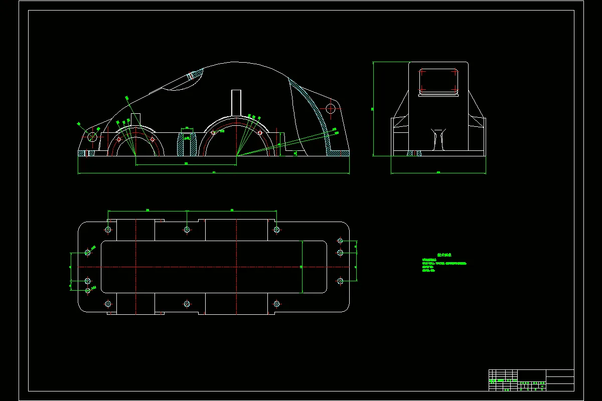 JJ3393-一级减速机上箱盖零件加工工艺规程设计
