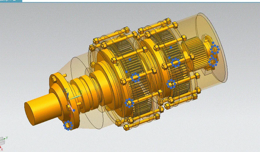 JJ3453-大型风力发电机增速箱传动系统设计【含UG三维图mf】