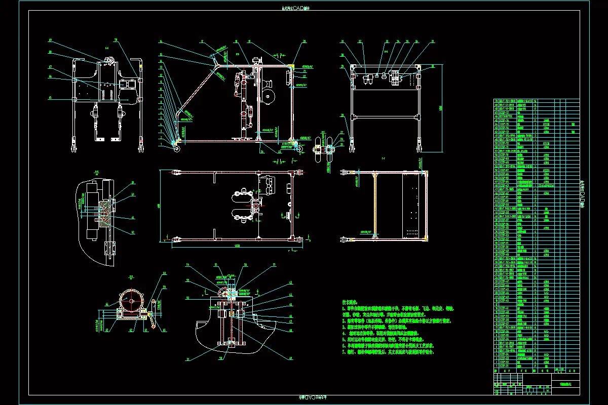 JJ3500-平地步行下肢康复外骨骼结构设计