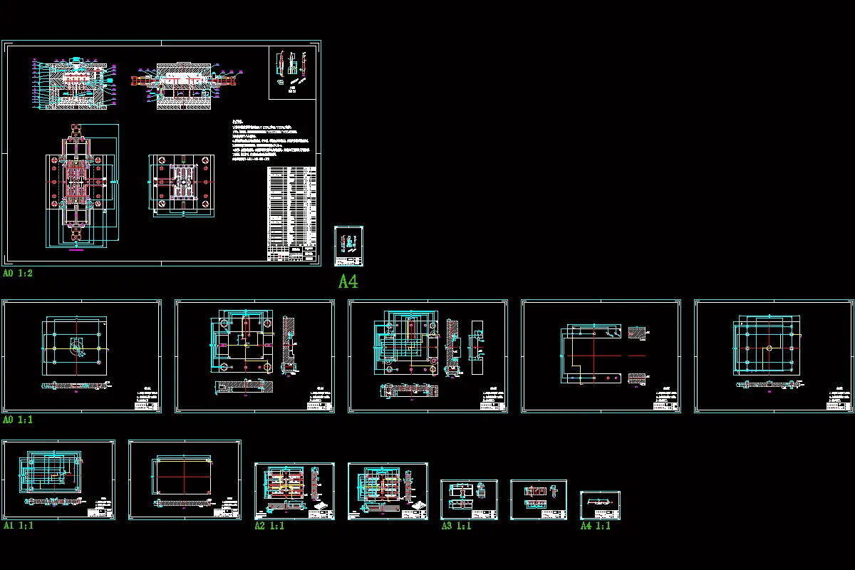 全部CAD图纸 14张