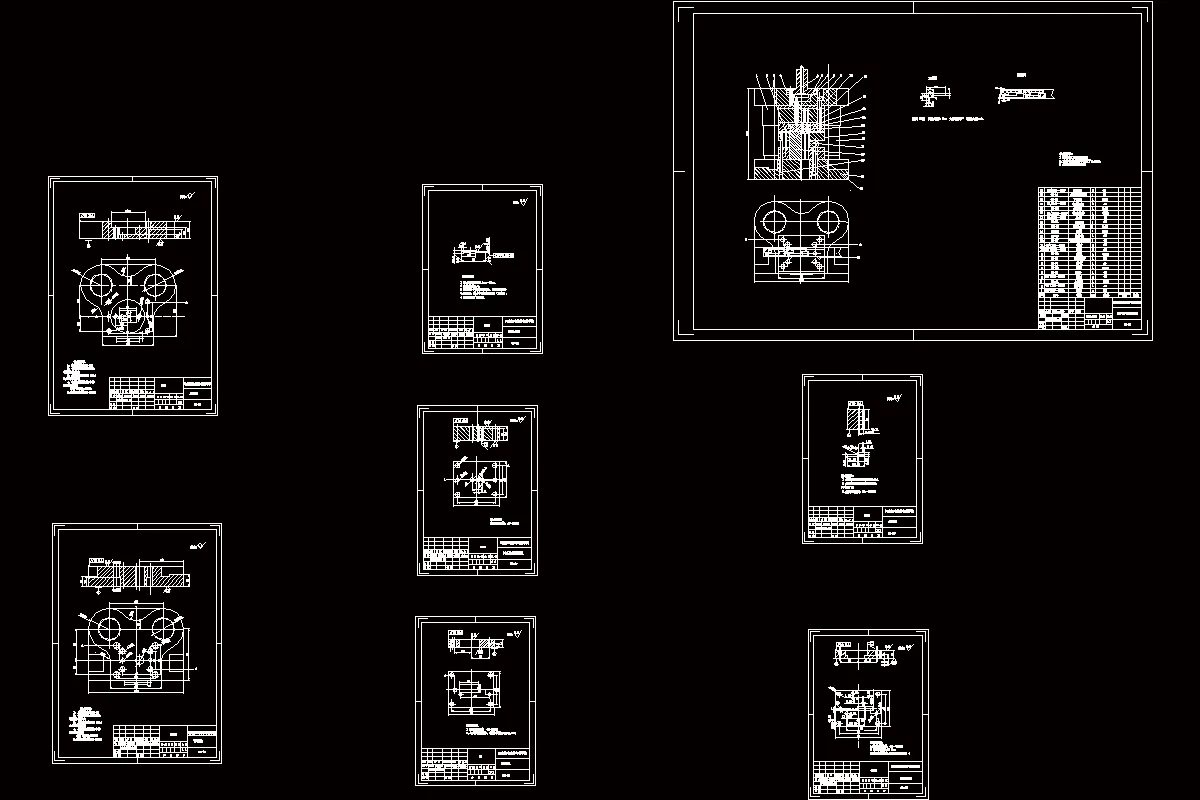 全部CAD图纸 8张