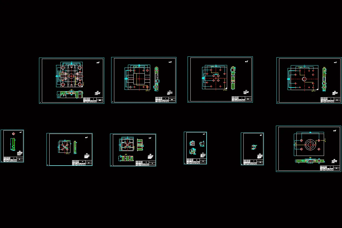 模具零件图10张