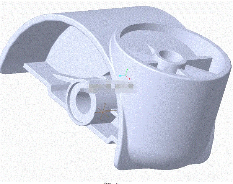 JJ4499-办公椅电脑椅脚轮架注塑模具设计【含Proe三维图】
