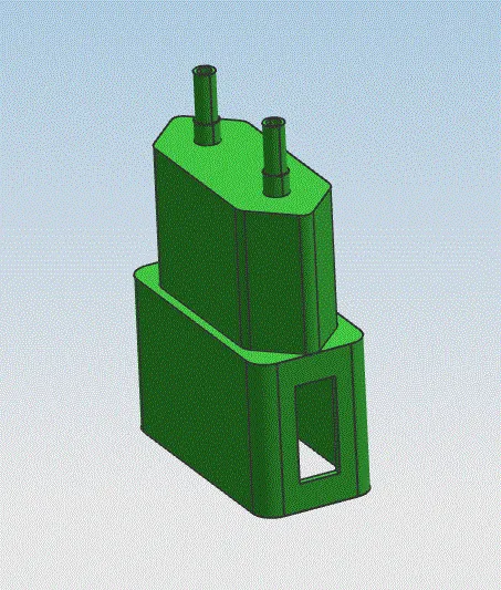 JJ4506-手机充电器插头外壳注塑模具设计【含UG三维图】