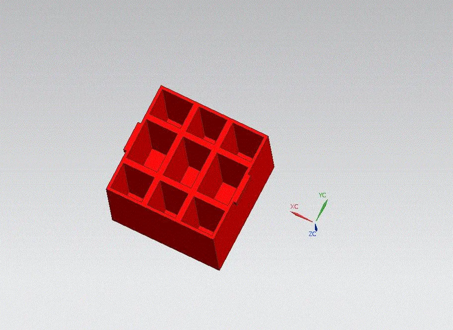 JJ4517-塑料盒塑料成型工艺及模具设计【含三维塑件图】