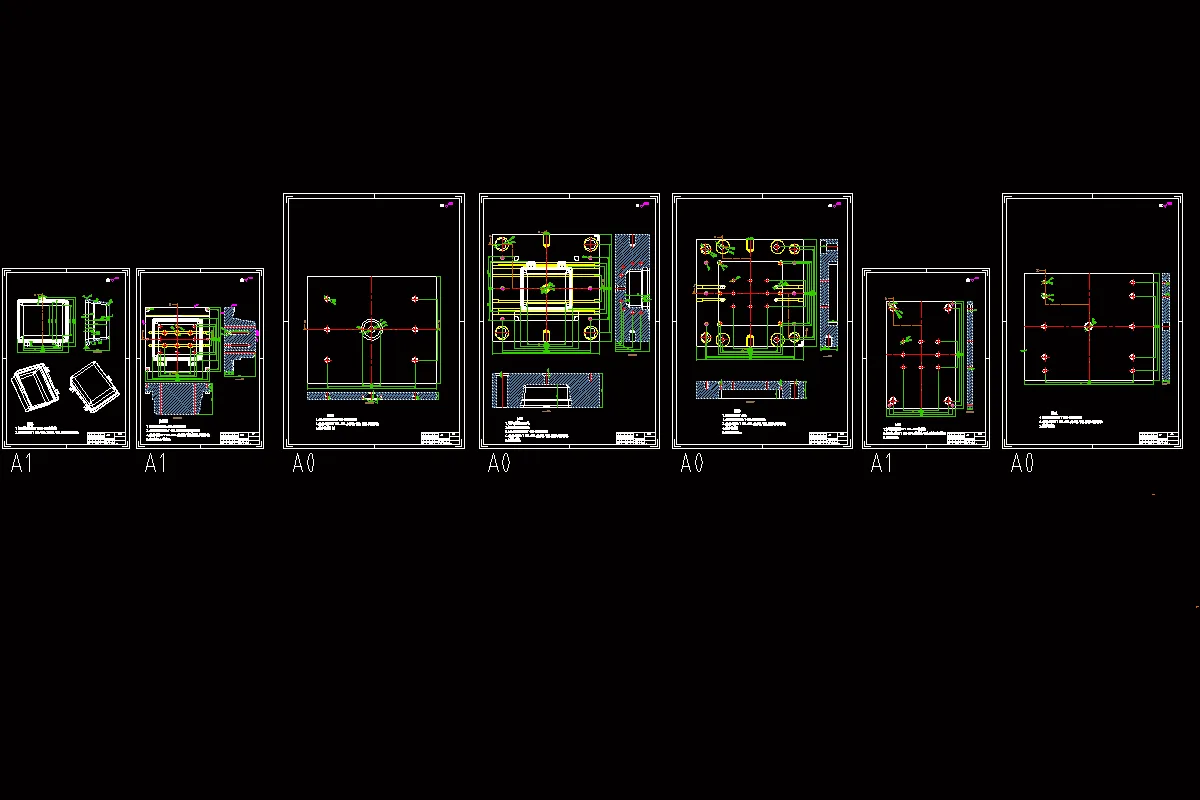 全部CAD图纸 8张