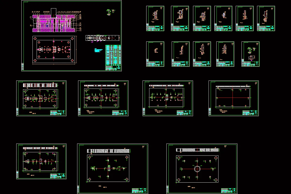 全部CAD图纸 19张