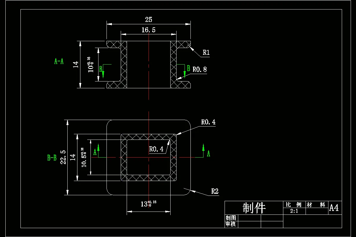 JJ4708-线圈骨架的注塑模具设计【长22.5高14】