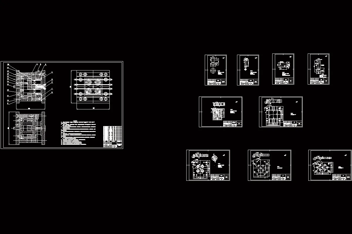 全部CAD图纸 10张