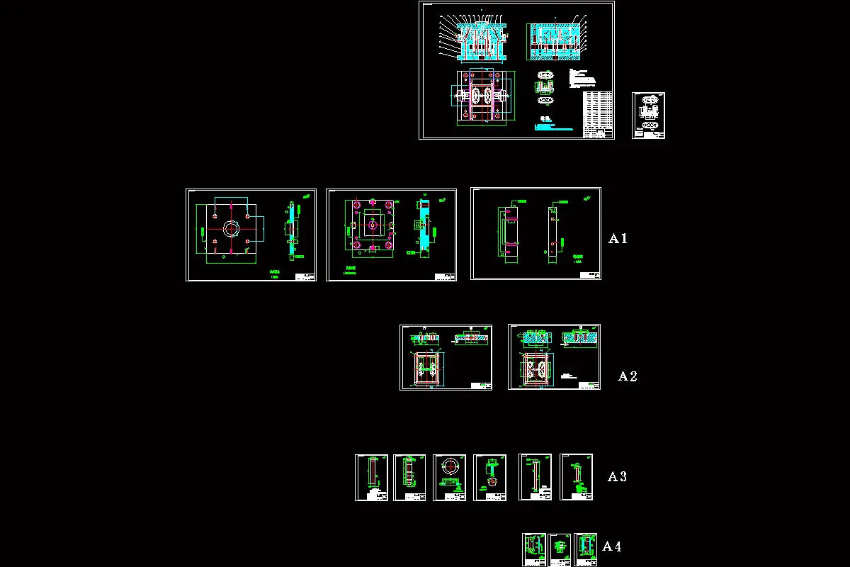 全部CAD图纸 15张