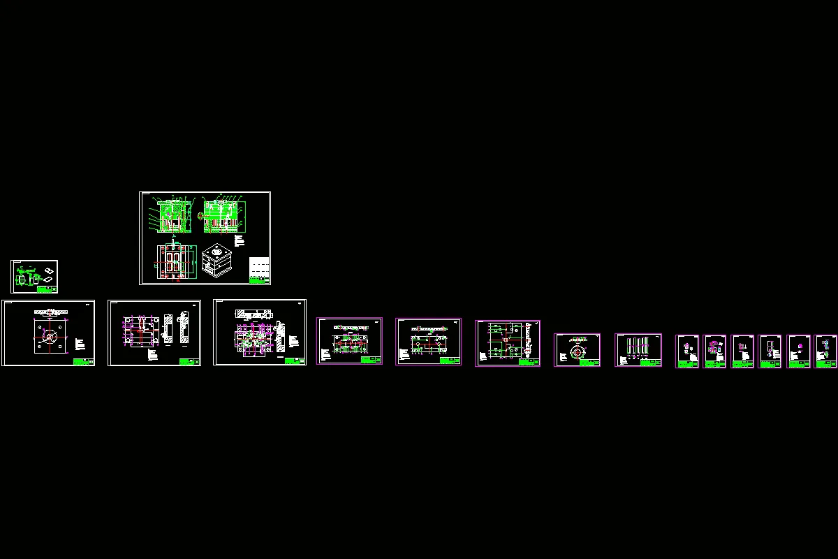 全部CAD图纸 16张