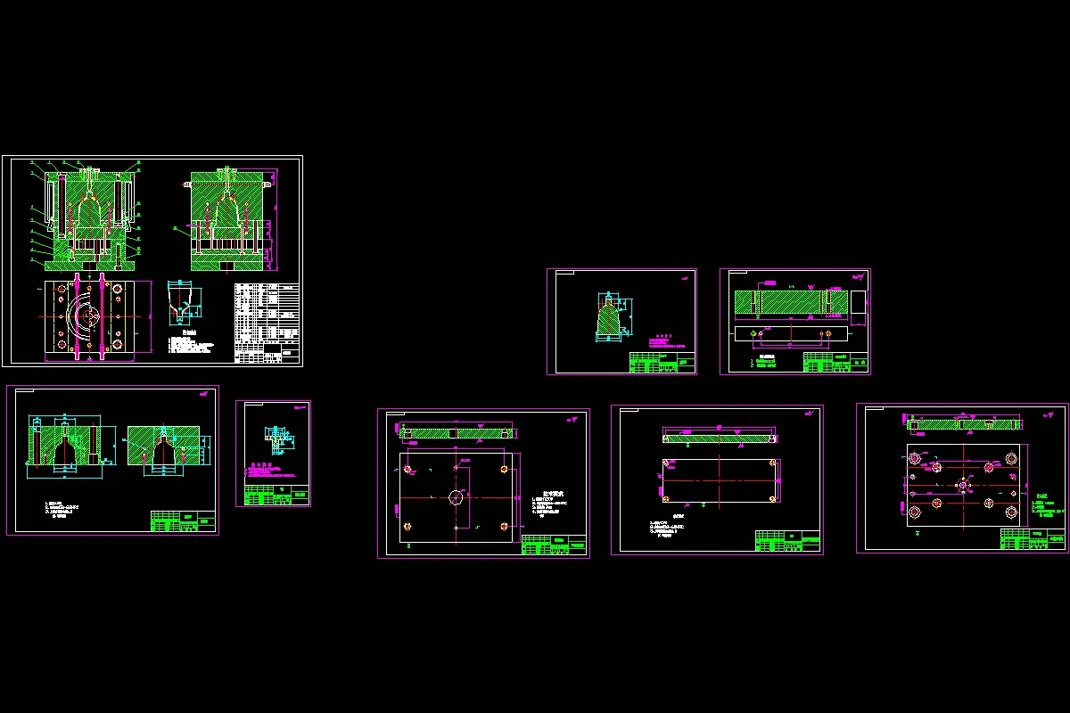 全部CAD图纸 8张